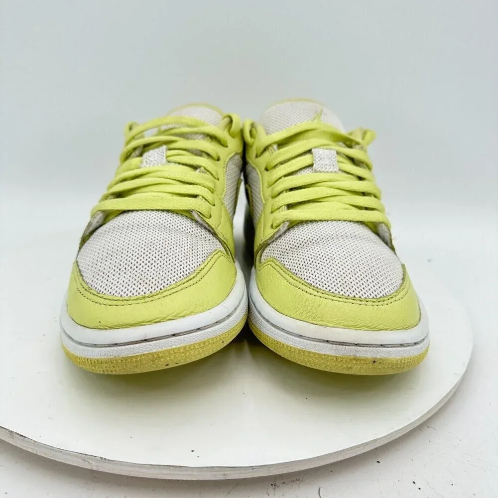 Nike Air Jordan 1 Low Women Size 8 DH9619-103 Limelight White Training Shoes